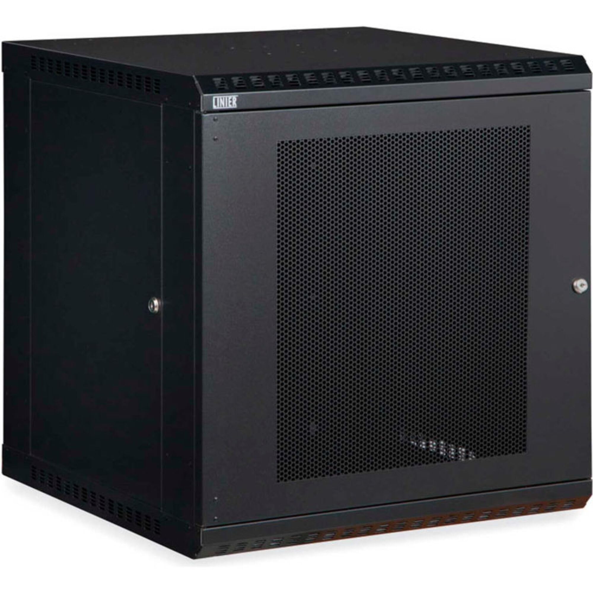 12U Wall Mount Cabinet with Vented Door for Network Racks