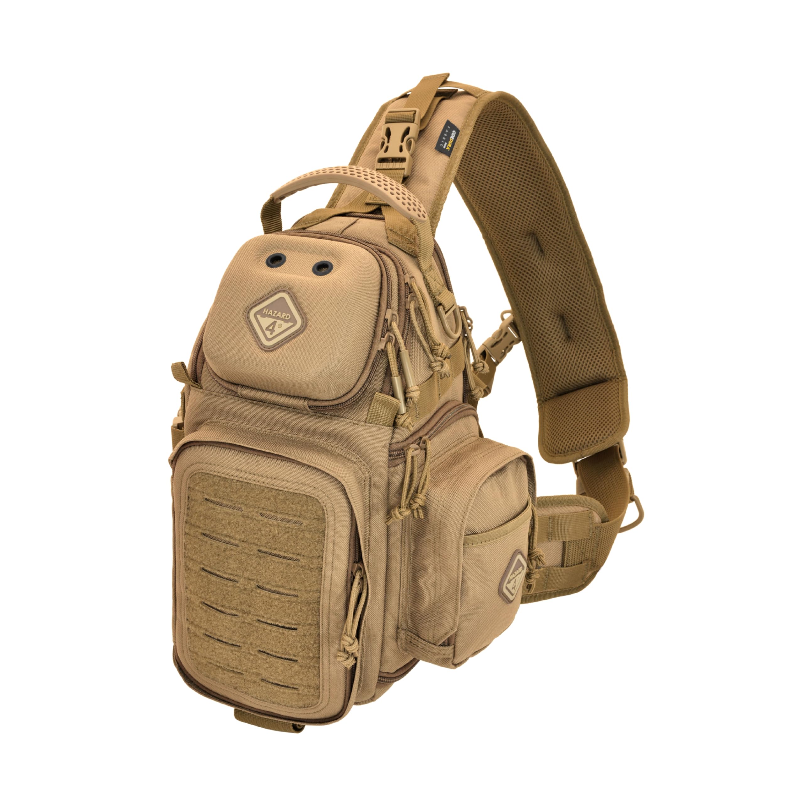 Hazard 4 Freelance Tactical Sling Bag - Water Resistant Crossbody Camera & Drone Carrier with MOLLE Attachment (6L) - Perfect for Outdoor Photography, Travel & Adventure Activities