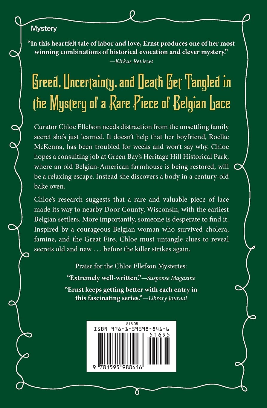 The Lace Maker's Secret: A Chloe Ellefson Mystery Novel - Historical Fiction Book for Adults | Perfect for Book Clubs & Mystery Lovers