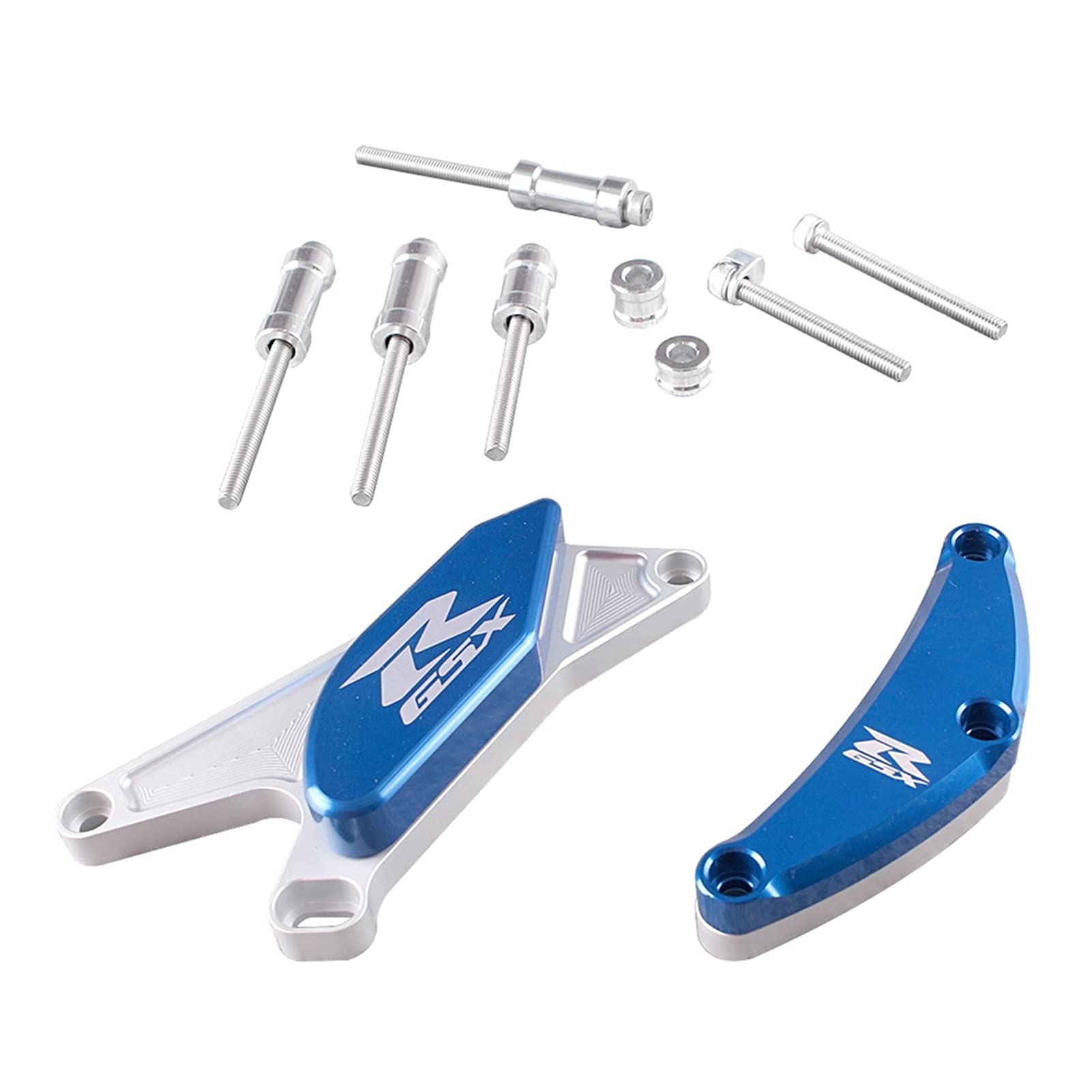 Suzuki GSXR600 GSXR750 2006-2010 K6 K8 Motorcycle Frame Sliders - Crash Protection Pads, Engine Guard & Anti-Fall Stator Cover - Perfect for Track Days and Street Riding Safety