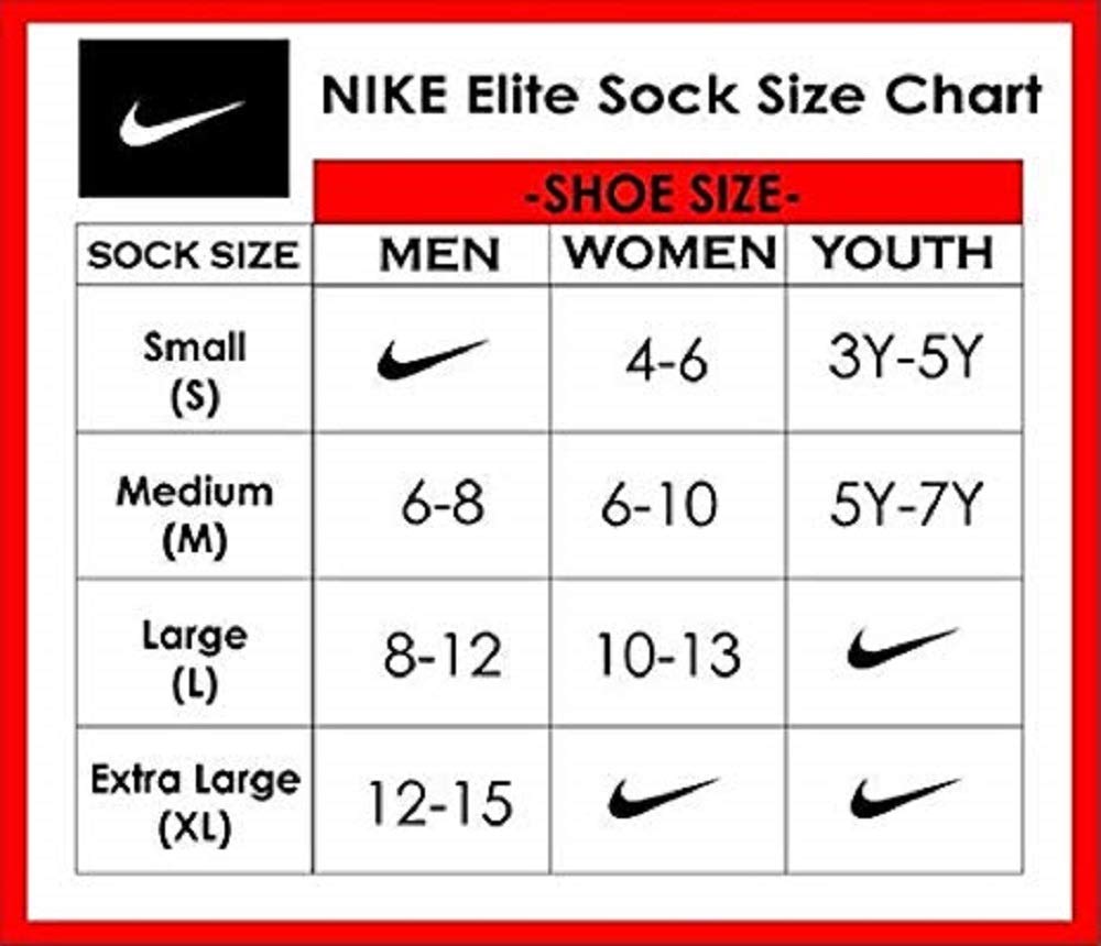 Nike Men's Everyday Plus Cushion Crew Socks 3-Pack - Dark Grey Heather (Large) SX6888-063 - Comfortable Athletic Socks for Running, Gym & Daily Wear