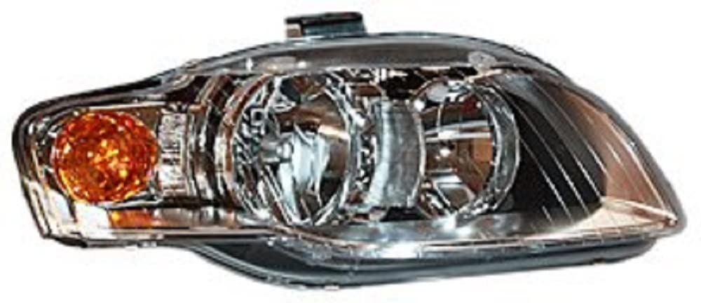 TYC Right Headlight Assembly Replacement for 2005-2008 Audi A4 - Perfect for Night Driving & Foggy Conditions