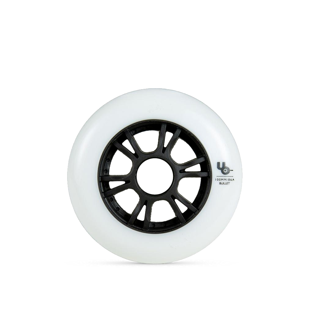 Undercover Team 100mm/86a Skateboard Wheels - High Performance Single Wheel for Street Skating, Cruising & Tricks | Perfect for Skate Parks & Urban Riding