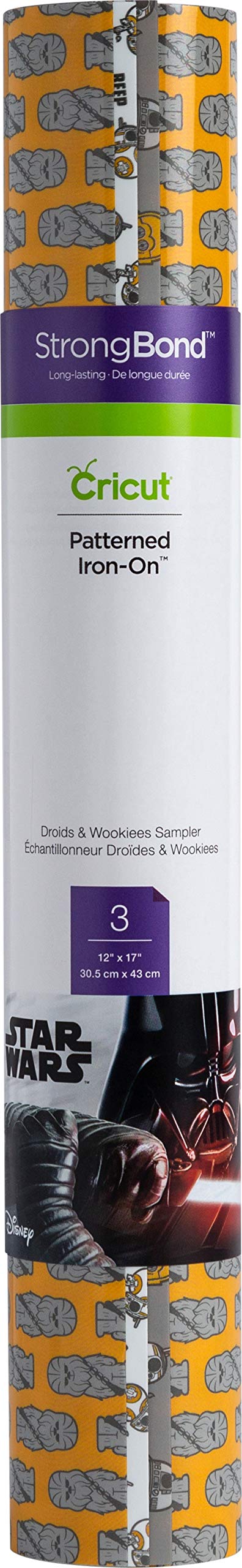 Star Wars Droids & Wookies Cricut Iron-On Vinyl for DIY T-Shirts, Hats & Crafts - Perfect for Cosplay, Fan Gifts & Custom Apparel