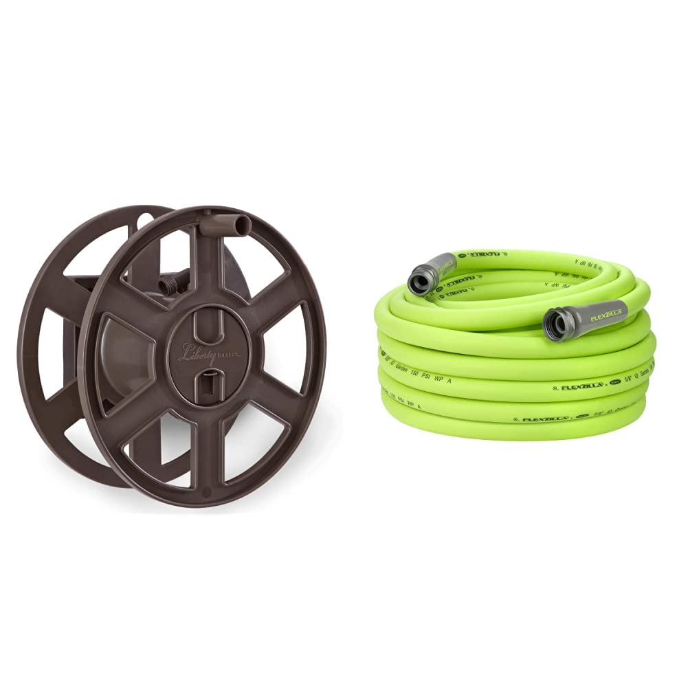 Liberty Basics 510 Wall Mount Hose Reel with Flexzilla 5/8