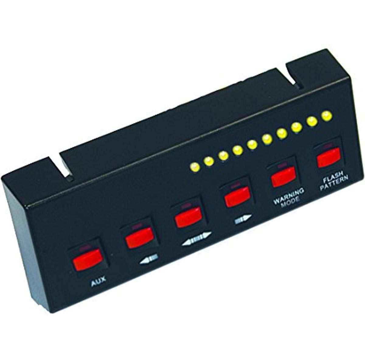 Buyers Products 6391207 4-Switch Control Panel for DOT Truck Lights - Heavy Duty Dash Mounted Switch Panel for Semi Trucks, Trailers & Commercial Vehicles