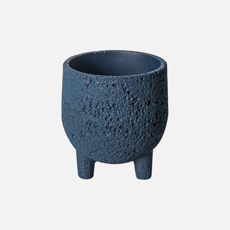 Natural Lava Rock Planter for Succulents & Air Plants - Handcrafted Volcanic Stone Pot for Home & Office Decor - Perfect for Indoor Gardens, Terrariums, and Zen Spaces