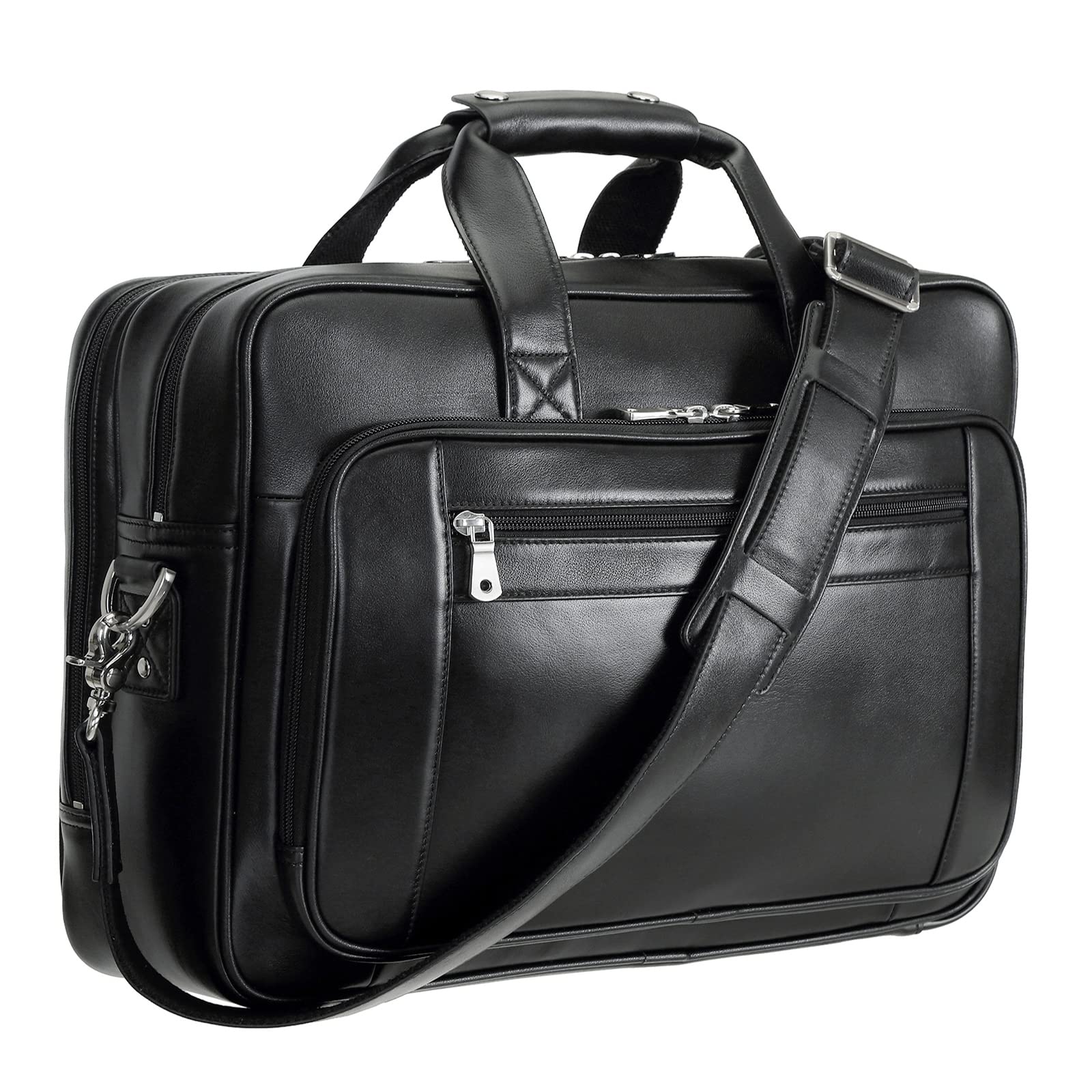 Premium Men's Full Grain Leather 17.3