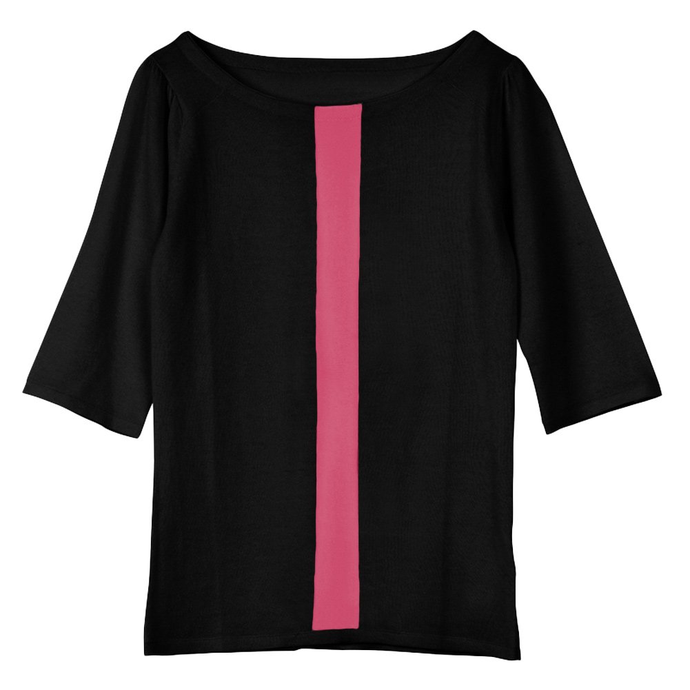 Parisbonbon Women's 100% Cashmere Crew Neck Sweater - Soft & Warm Winter Pullover in Hot Pink Size S | Perfect for Office Wear, Casual Outfits & Holiday Gifts