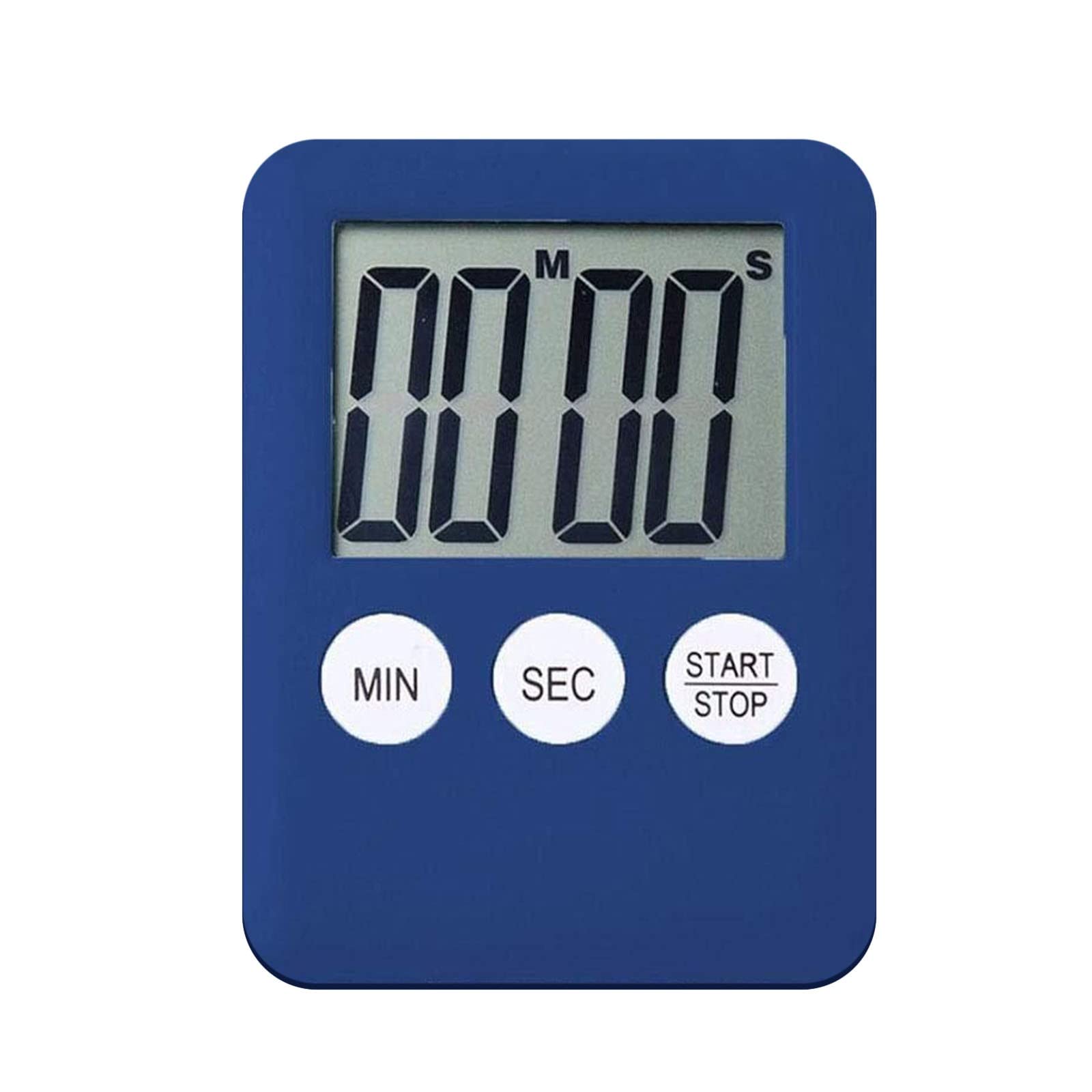 Amikadom Digital Kitchen Timer with Magnetic Back - Loud Alarm Countdown/Count Up Clock for Cooking, Baking & Sleep - LCD Display, Easy-to-Use for Home & Professional Kitchens - Perfect for Meal Prep, Baking Sessions & Time Management