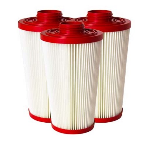 3-Pack Replacement Vacuum Filters Compatible with 1050, 1150, 1250 Models - Perfect for CDCLarue Vacuums (103621) | Ideal for Home Cleaning & Pet Hair Removal