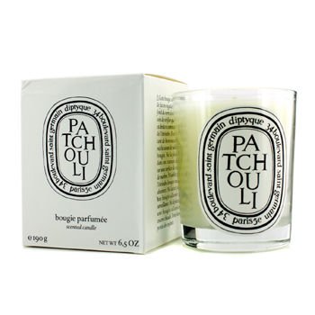 Premium Patchouli Scented Candle - 6.5oz Natural Soy Wax for Relaxation & Aromatherapy - Perfect for Home Spa, Meditation & Romantic Ambiance