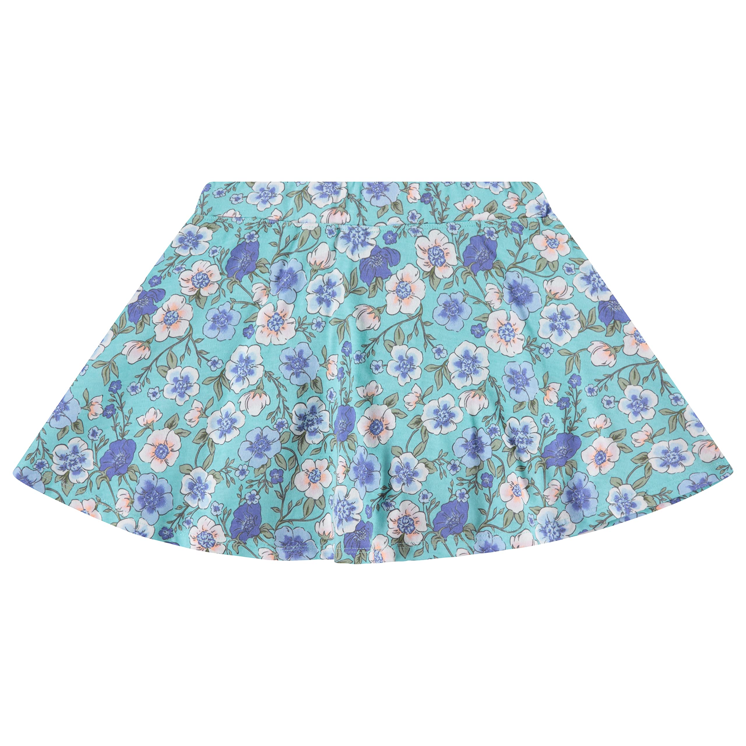 BTween 3 Pack Girls' Skorts - Cute Layered Scooter Skirts with Built-in Shorts for Active Play, School & Outdoor Activities