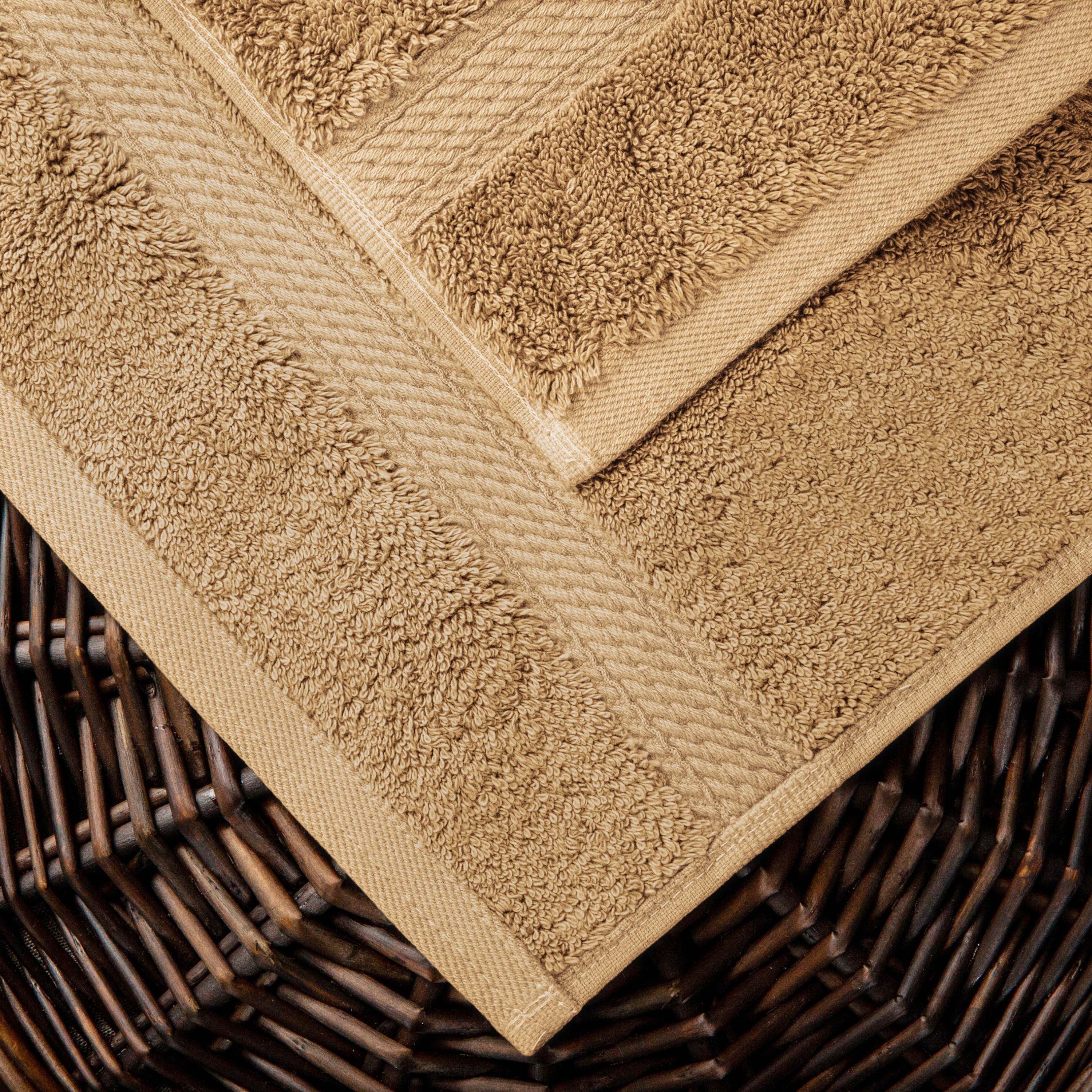 Premium Egyptian Cotton Bath Towel Set - Ultra Soft, Absorbent & Heavyweight 2-Piece Set for Spa, Bathroom & Luxury Home Use