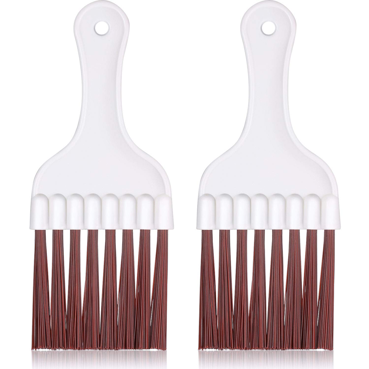 HVAC Coil Cleaning Brush - Durable AC Condenser Fin Brush & Refrigerator Coil Cleaner (2 Pack) - Perfect for Home AC Maintenance, Refrigerator Coil Cleaning & HVAC System Care