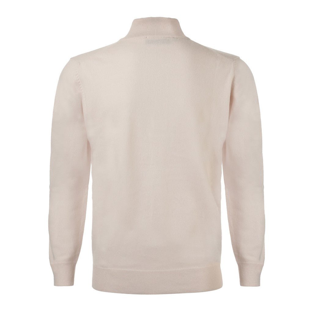 Premium 12GG Cashmere Quarter Zip Sweater for Men | Soft & Warm Winter Pullover | Ideal for Office, Travel & Casual Outfits