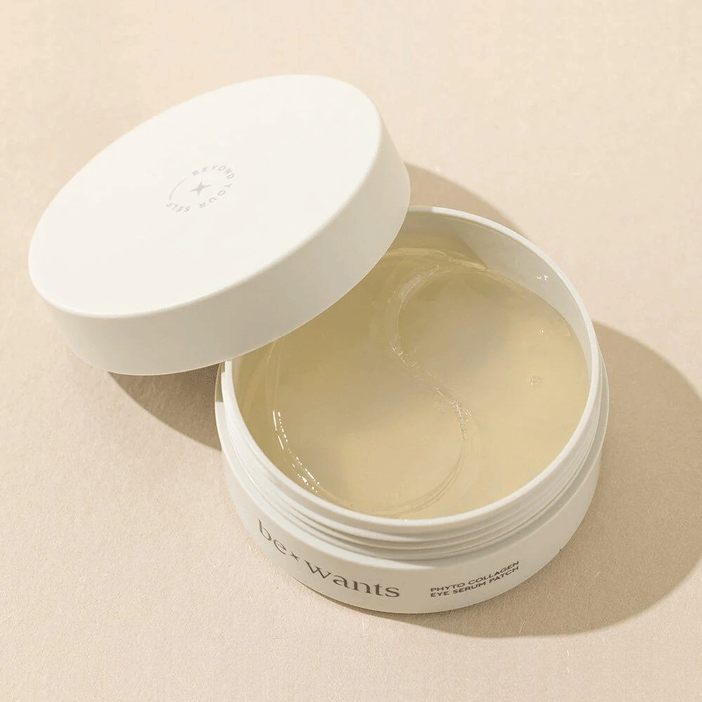 Bewants Phyto Collagen Eye Serum Patch 1.4g*60ea - Hydrating & Anti-Aging Under Eye Treatment for Dark Circles & Wrinkles - Perfect for Night Routine & Travel Skincare