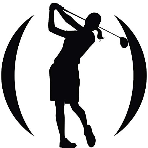 Personalized Women's Golf Trophy Plaque Award - Custom Engraved Golf Gifts for Women - Crown Awards Golf Plaques - Perfect for Tournaments, Retirement Gifts & Golf Achievements