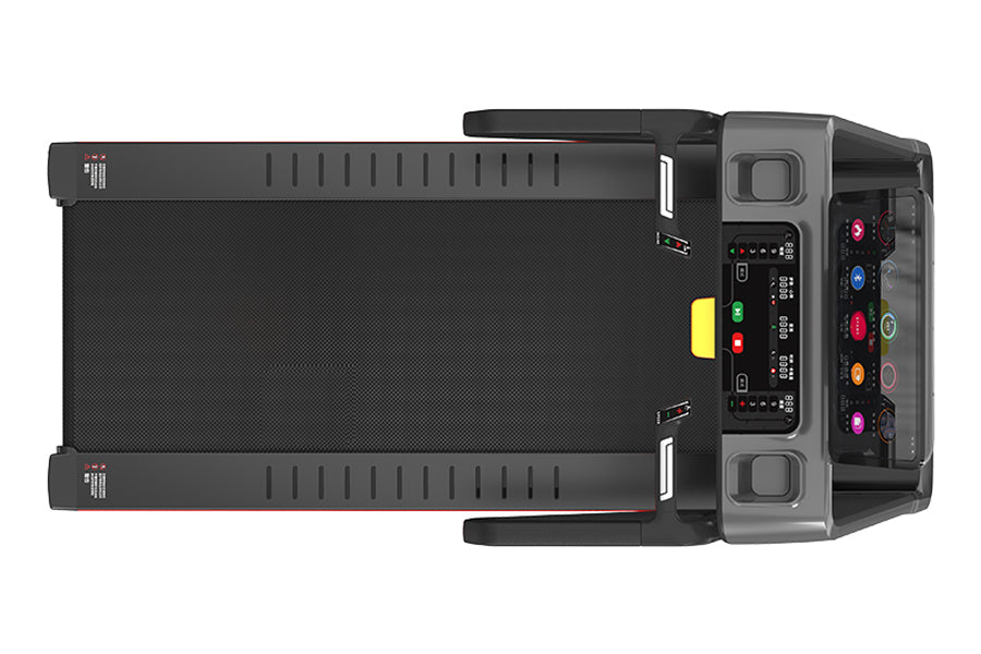 California Fitness Malibu 9T Treadmill with Touchscreen Display - Premium Home Gym Equipment for Running, Walking & Cardio Workouts - Perfect for Home Fitness, Small Spaces & Apartment Workouts