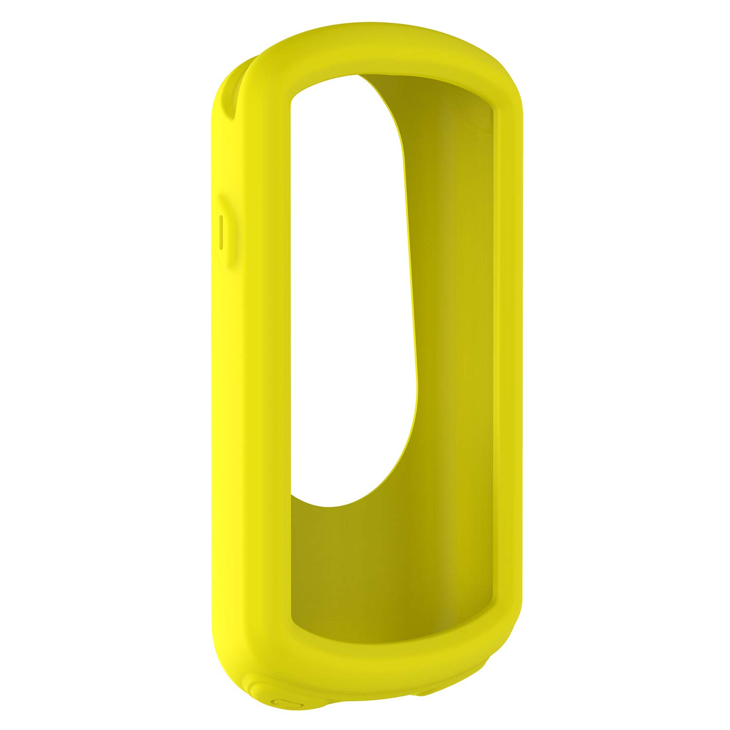 Durable Soft Silicone Protective Case Cover for Garmin Edge 1030 Plus GPS Bike Computer - Shockproof Bumper Shell Accessories (Yellow) - Perfect for Cycling, Mountain Biking & Outdoor Sports