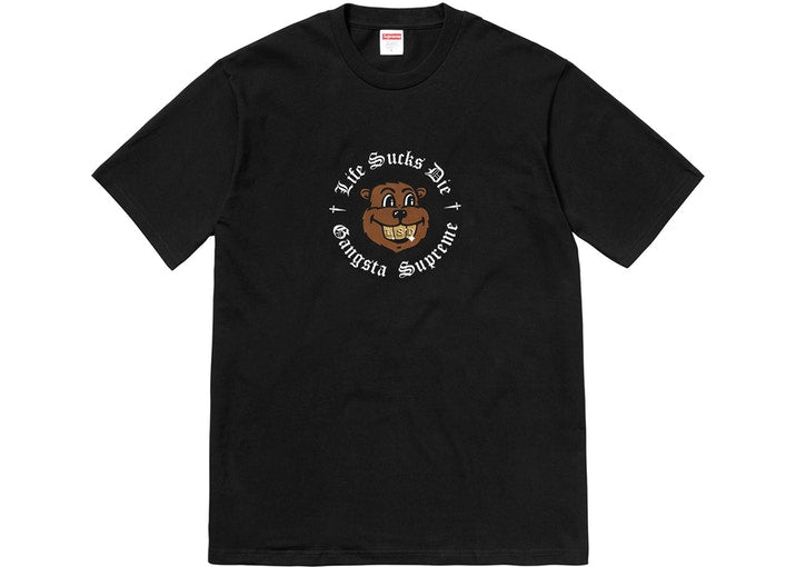 Supreme Life Sucks Die Tee - Limited Edition Graphic T-Shirt for Streetwear & Urban Fashion | Perfect for Casual Wear, Skateboarding, and Music Festivals