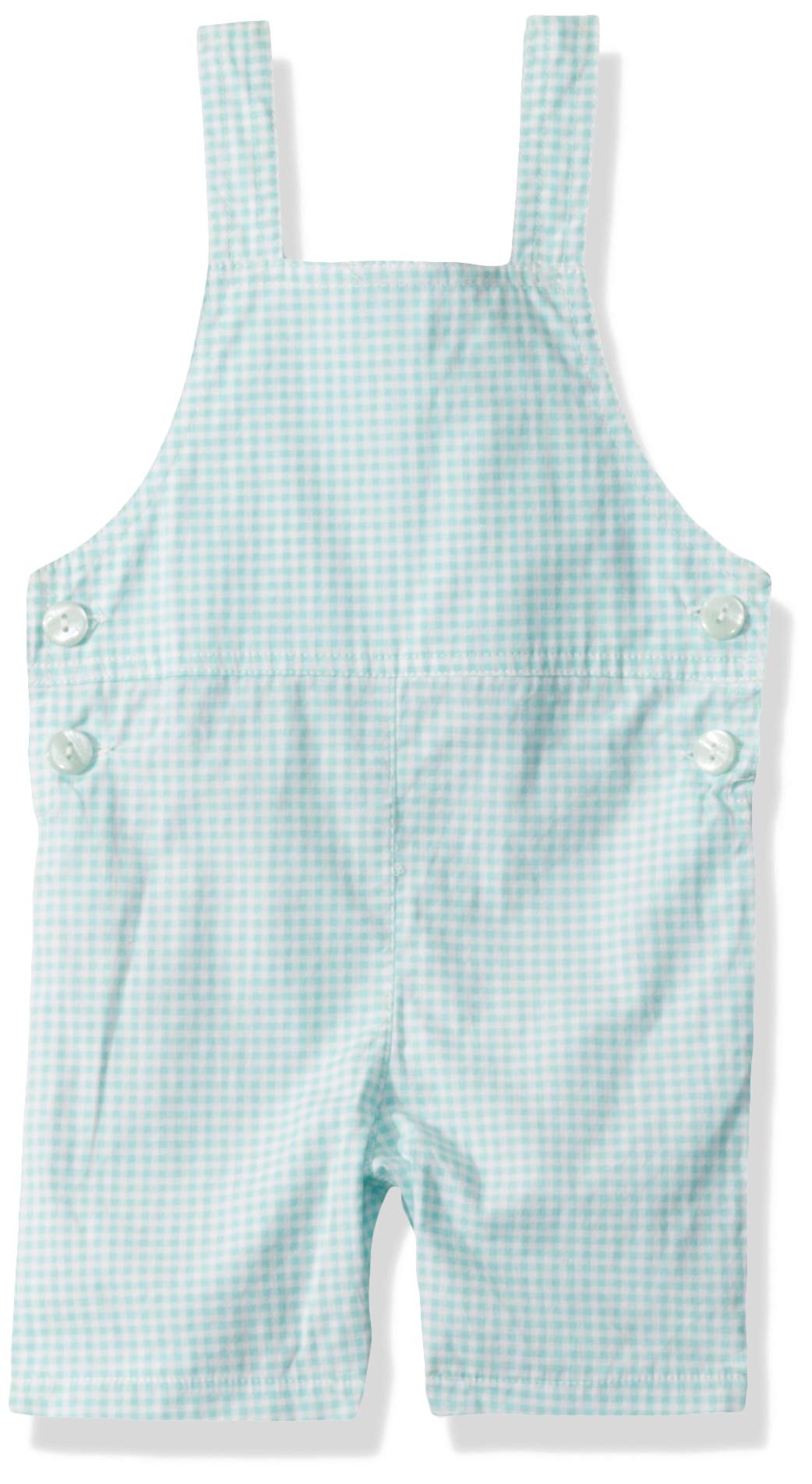 Munki Munki Baby Boys Gingham Overalls - Cute Denim Romper for Toddlers | Perfect for Playdates, Photo Shoots & Everyday Wear