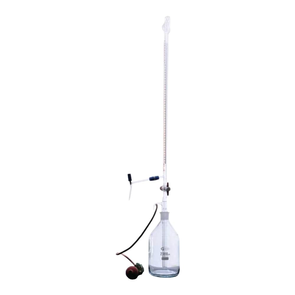 United Scientific Supplies BRA217-10 Class A Certified 10mL Borosilicate Glass Automatic Burette - Ideal for Chemistry Labs & Precise Liquid Measurement