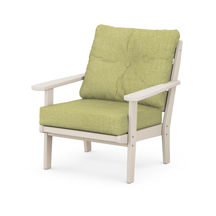 POLYWOOD Lakeside Deep Seating Outdoor Chair - Durable All-Weather Adirondack Style Patio Furniture for Poolside, Garden & Backyard Relaxation