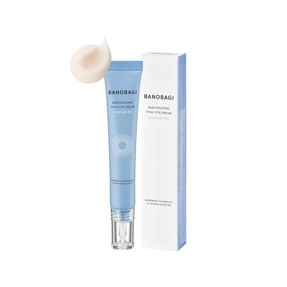 BANOBAGI Rejuvenating Vital Eye Cream 15ml - Anti-Aging Eye Treatment for Dark Circles, Wrinkles & Puffiness - Perfect for Daily Skincare Routine & Night Care