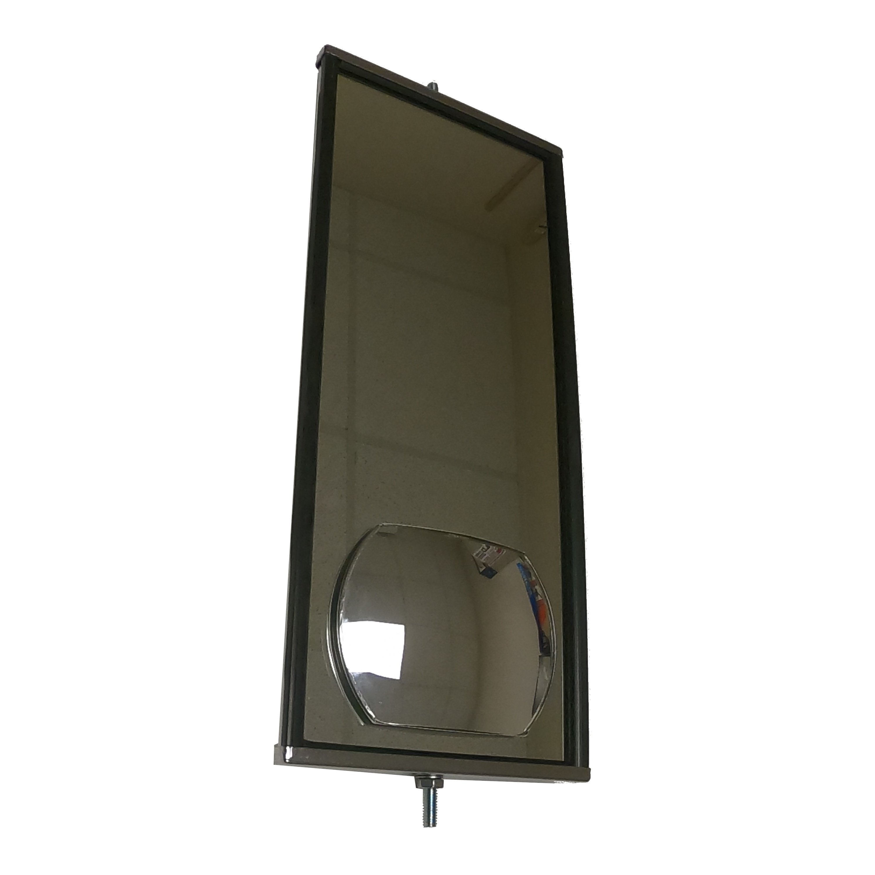 Fortpro 4 x 5.5 Inch Stick-On Blind Spot Convex Mirror for Cars & Trucks (Model F245677) - Improve Safety While Parking & Lane Changing