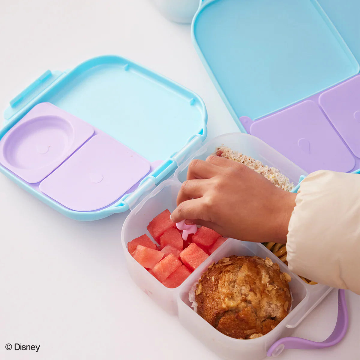 b.box MINI Lunch Box - Disney Frozen Themed Insulated Kids Lunch Bag for School, Travel & Picnics | Leak-Proof & Easy to Clean | Perfect for Snacks & Meals
