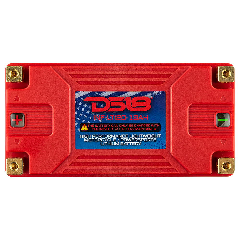 INF LTI20 13AH INFINITE 13AH Lithium Battery YTX20 Case with Shake & Wake Technology & BMS - Lightweight Powerful Motorcycle Battery for Harley, Honda, Yamaha & More - Ideal for Street Bikes, Cruisers & Off-Road Riding
