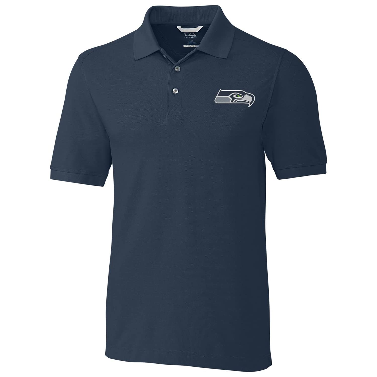 Cutter & Buck Men's NFL Big & Tall Performance Polo Shirt - Moisture-Wicking Golf Shirt for Tall Men - Breathable Athletic Fabric for Sports & Work - Perfect for Golf, Office, Outdoor & Casual Wear - Ideal for Game Days, Business Meetings & Weekend Activities - Great for Football Fans, Corporate Events & Summer Outings