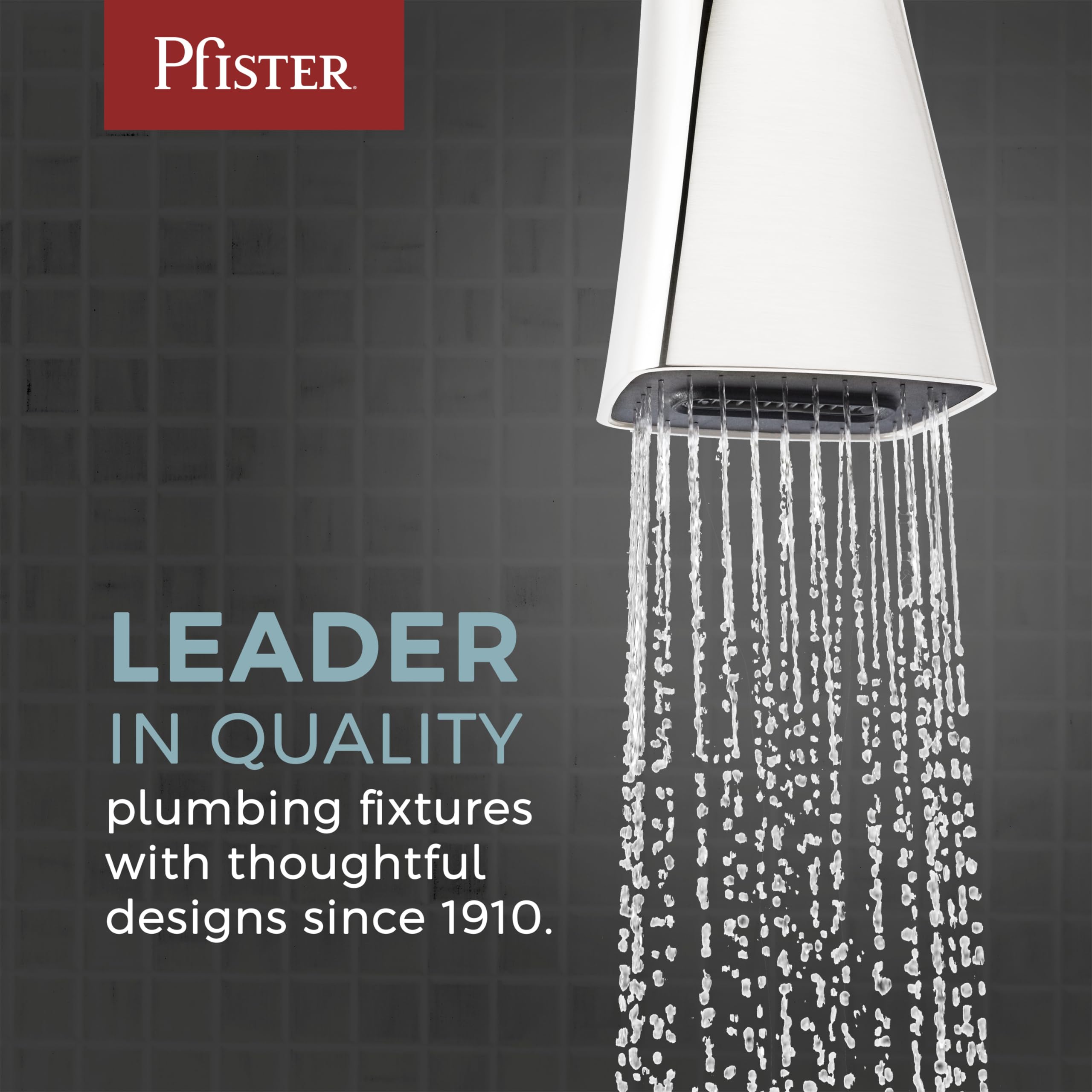 Pfister LG42DAPC Deckard Single Handle Bathroom Faucet with Pop-Up Drain, Polished Chrome Finish - Perfect for Modern Bathroom Renovations & Spa-Like Shower Experiences