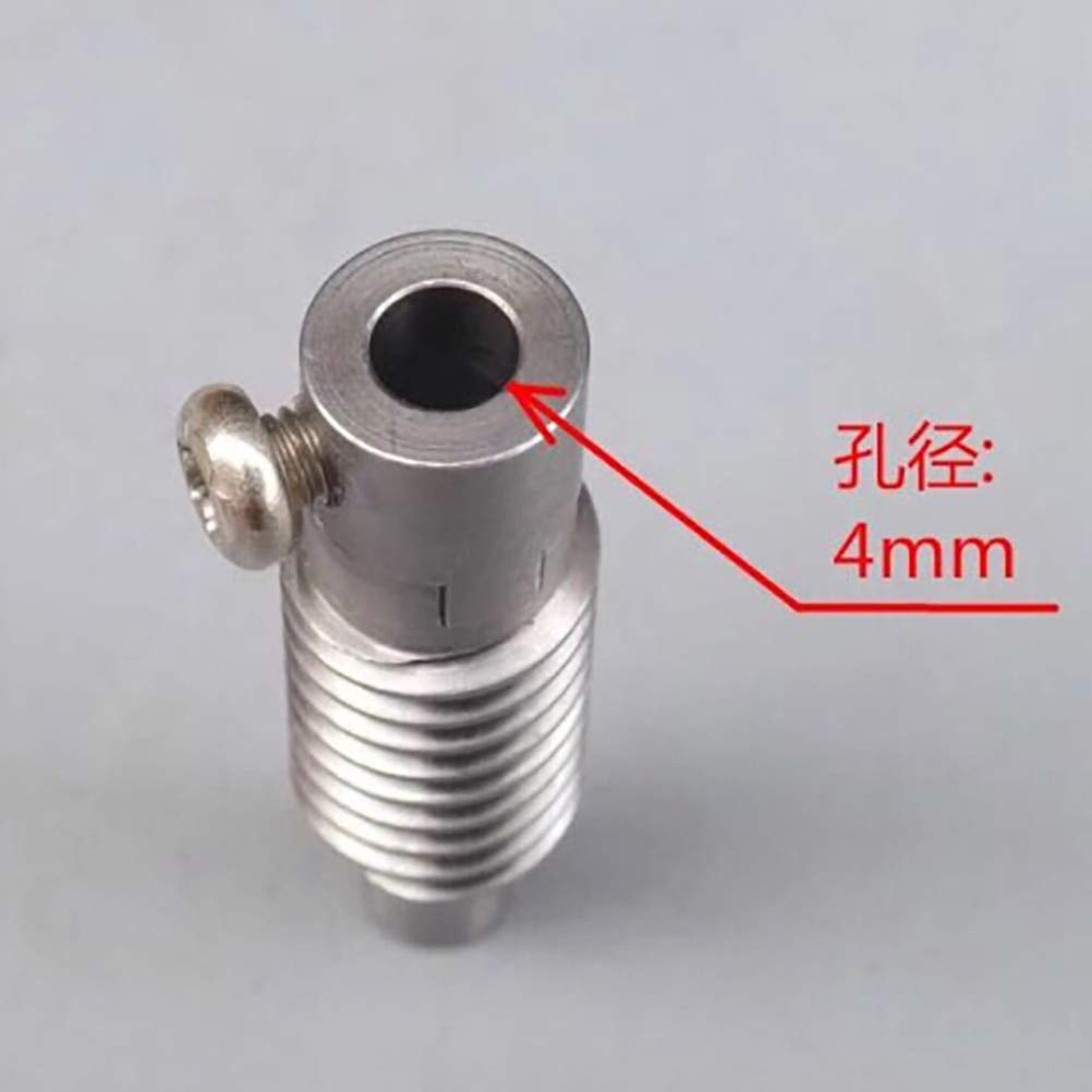 1 Set Plastic Worm Gear & Metal Wheel Speed Reducer Gear Set - DIY Accessories for Robotics, 3D Printers & RC Models | High Torque Reduction Gearbox for Smooth Power Transmission