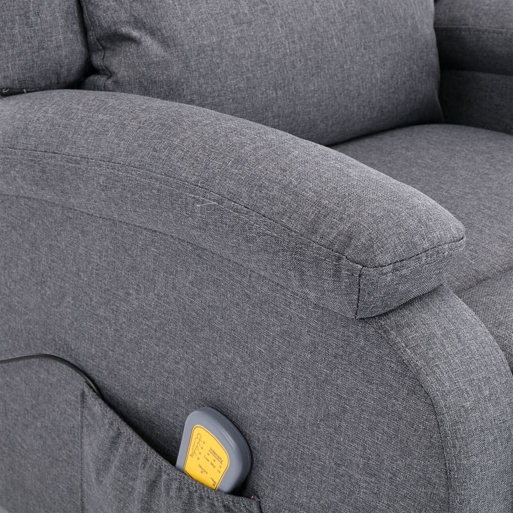 Aisifx Electric Massage Recliner Chair - Dark Gray Fabric for Living Room, Home Theater & Office Relaxation
