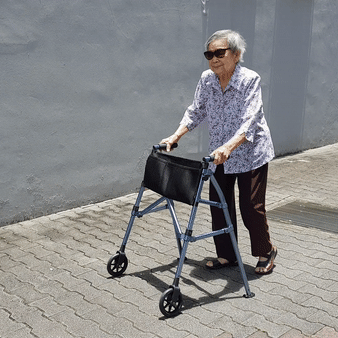 Best Folding Walkers & Rollators for Seniors - Lightweight Mobility Aids with Wheels & Seat - Ideal for Indoor & Outdoor Use