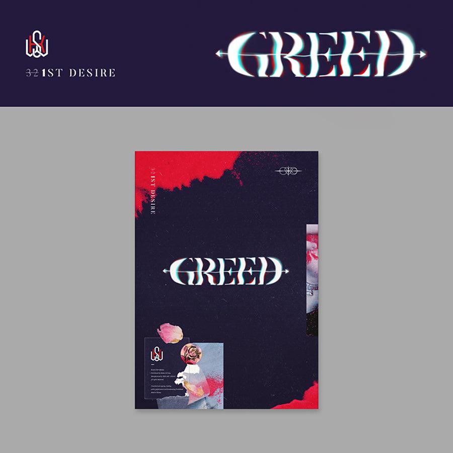 KIM WOO SEOK (UP10TION) 1st Solo Album 'GREED' - Kpop CD + Photobook | Perfect for Kpop Collectors & Fans | Great Gift for Birthdays & Special Occasions