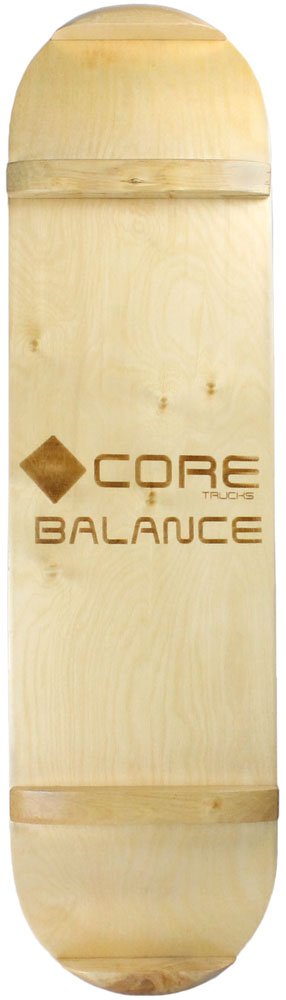 Core Balance Board Trainer for Skateboard, Snowboard & Surf Training - Indoor Fitness Equipment for Stability & Core Strength - Perfect for Home Gym, Yoga & Rehabilitation Exercises