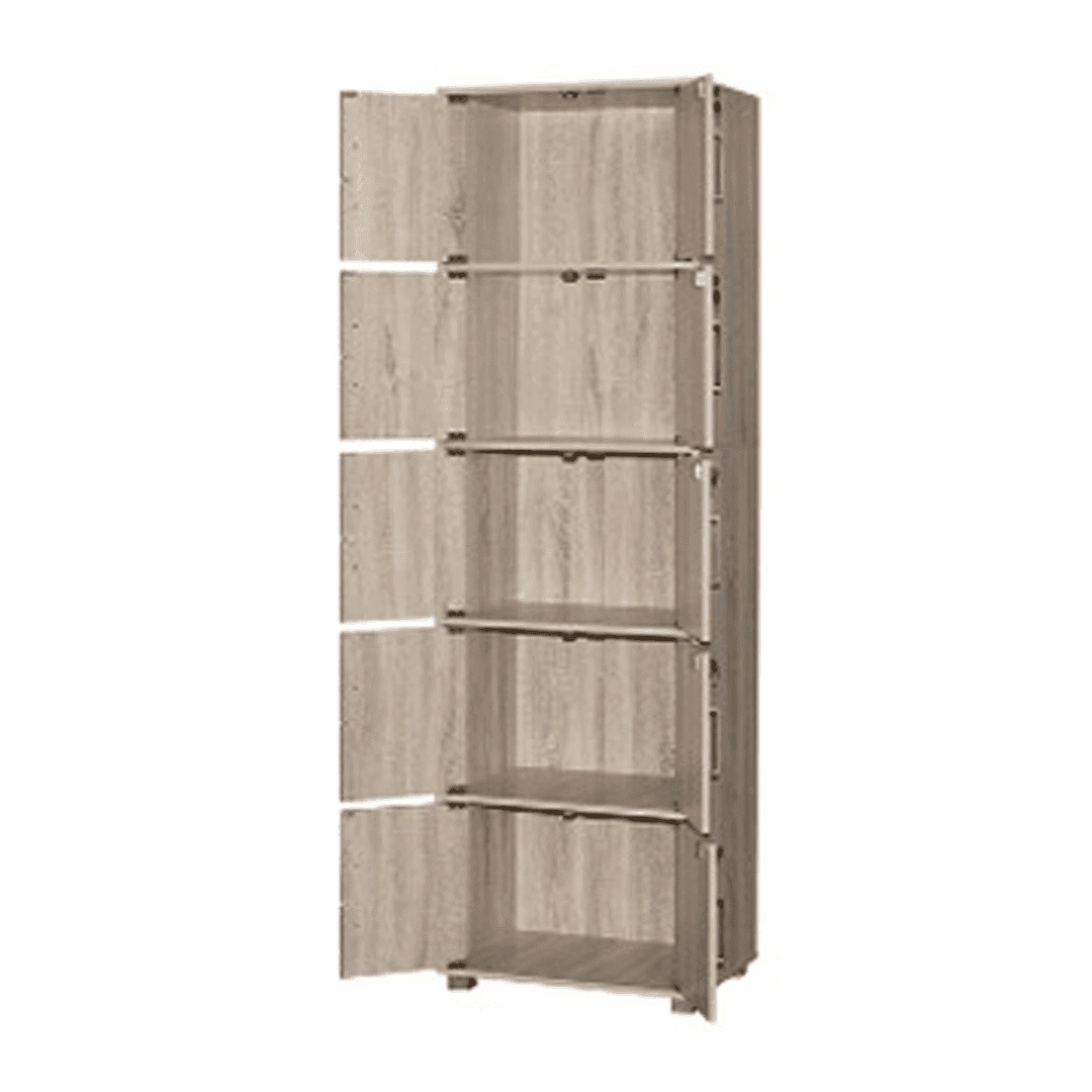 5-Tier Koen II Storage Cabinet - Organize Home, Office, Closet & Garage - Durable & Stylish Storage Solution for Books, Toys, Clothes & More