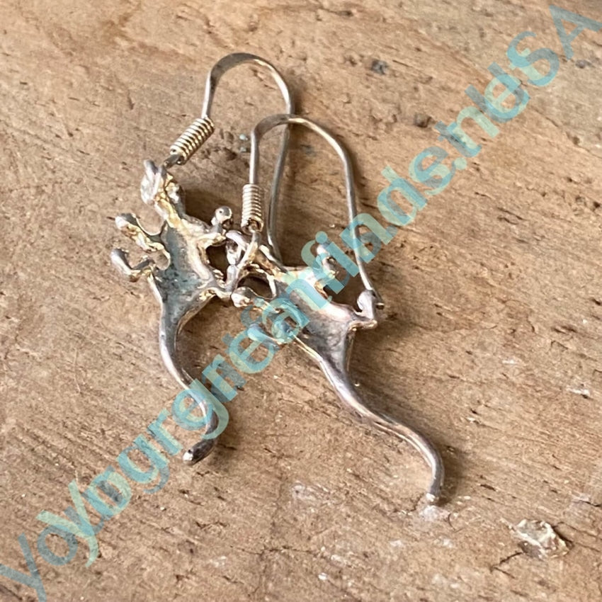 Sterling Silver Lizard Stud Earrings for Women - Hypoallergenic Dangle Ear Jewelry - Perfect for Casual Wear, Parties & Gifts