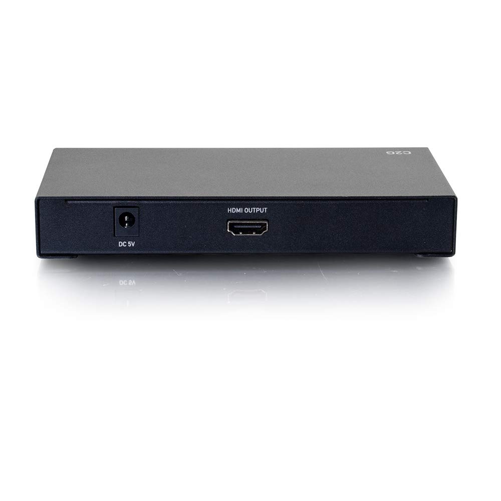C2G 4K HDMI Switch with Mini DisplayPort, USB-C, VGA & 3.5mm Audio - 60Hz Ultra HD Video Switcher (Black) | Cables To Go 40850 | Perfect for Home Theater, Gaming & Office Multi-Screen Setups