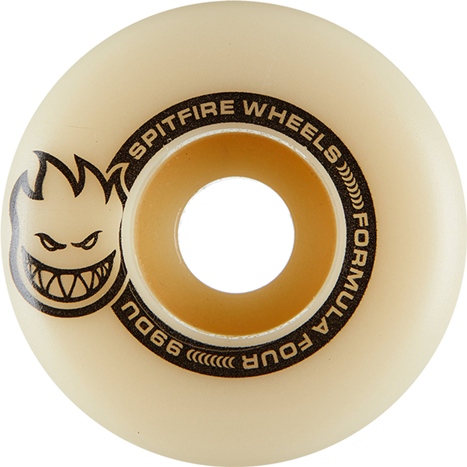 Spitfire Formula 4 Lil Smokies 99D Skateboard Wheels (50mm) - Perfect for Street Skating & Technical Tricks