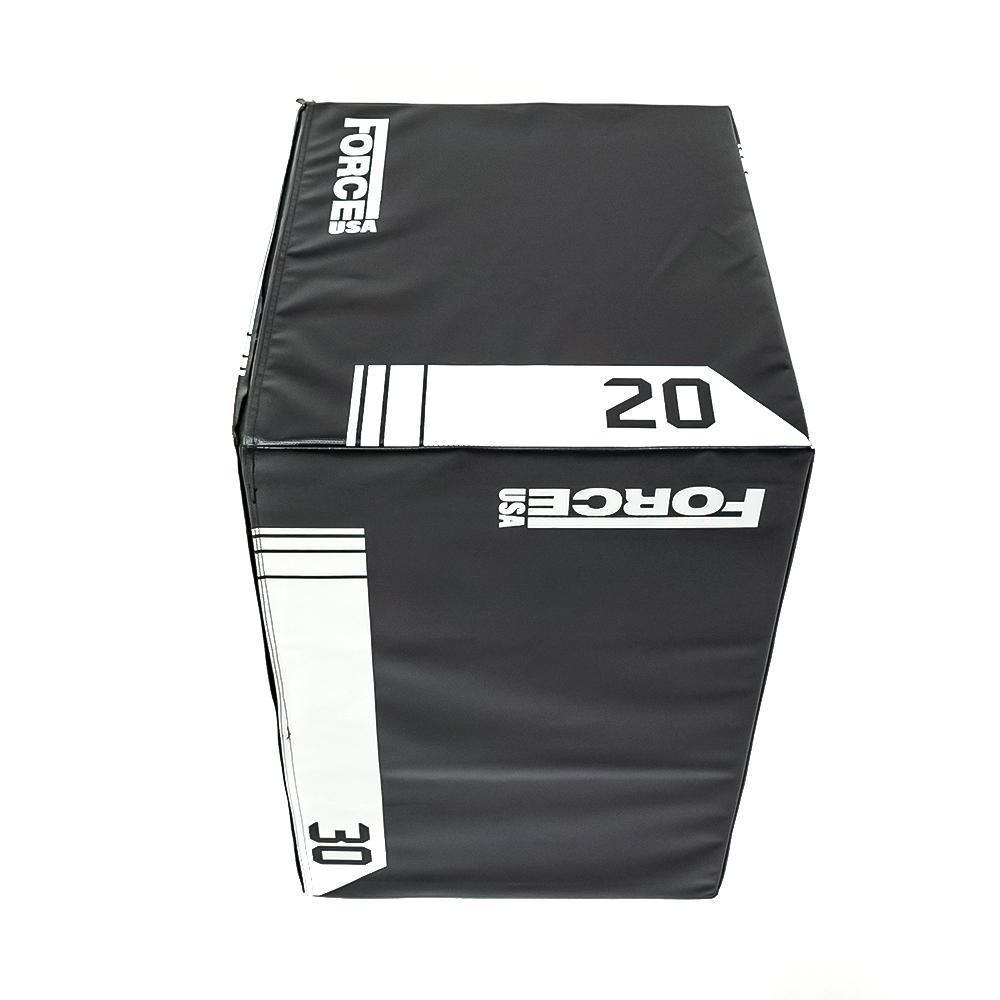 Force USA Foam Plyo Box - Adjustable Jump Box for CrossFit, Home Gym & Plyometric Training - Perfect for Box Jumps, Step-Ups & Strength Workouts