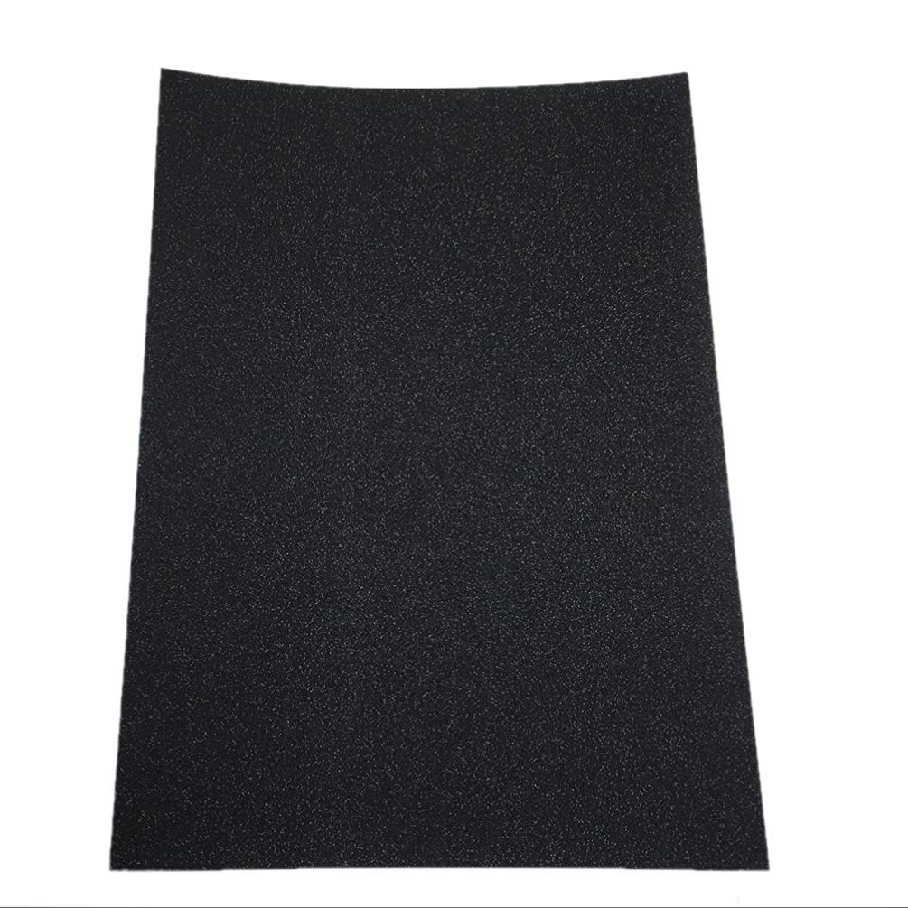 HEALLILY Glitter Cardstock Paper - 10Pcs A4 Sparkling Craft Sheets, Multi-Color Rainbow for DIY Cards, Scrapbooking, Party Decorations (Black) | Perfect for Wedding Invitations, Gift Wrapping & School Projects