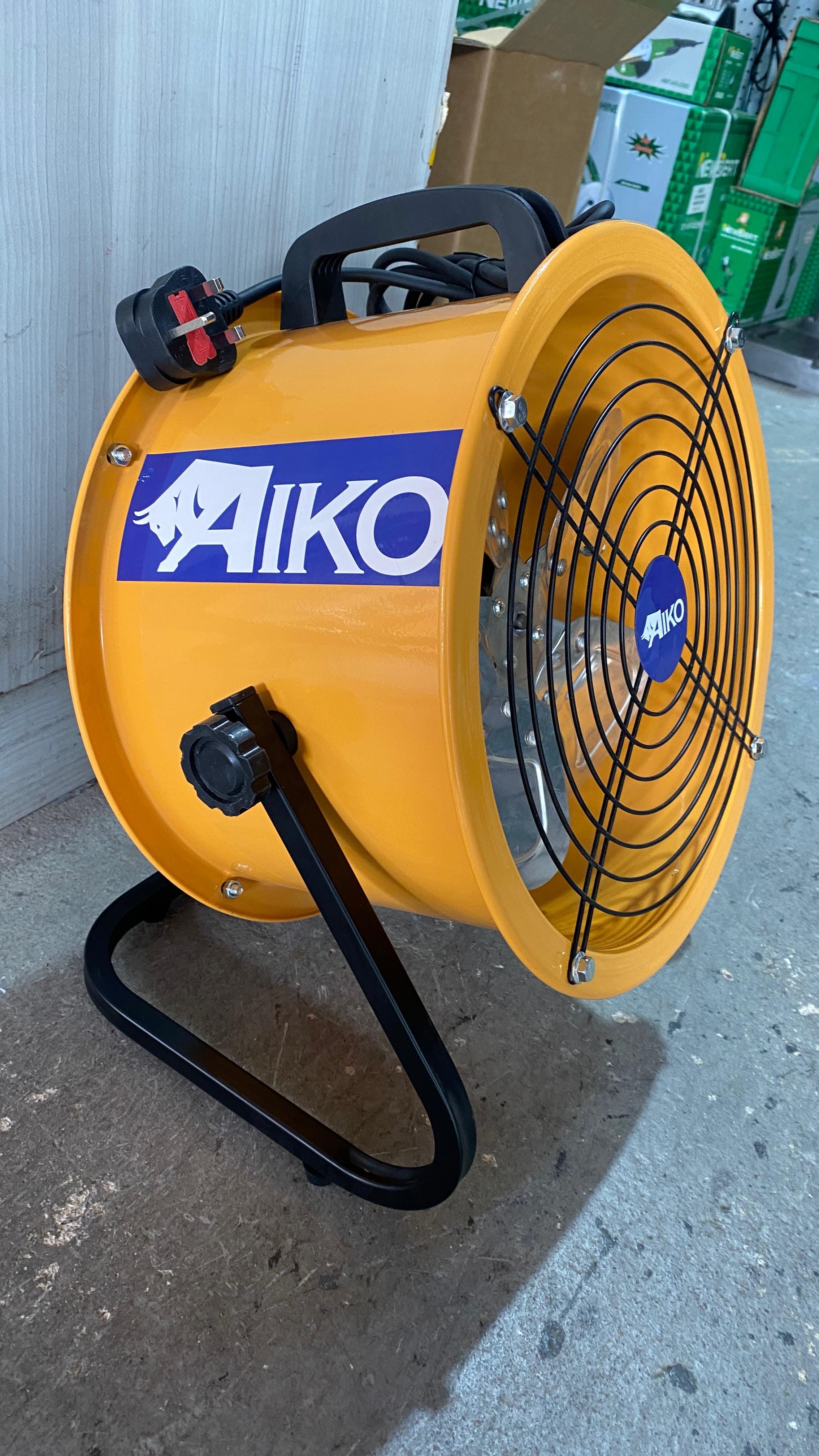 Aiko 12-Inch Metal Blade Blower - High Power BLR LG PD300 Model for Lawn Care, Leaf & Debris Clearing - Perfect for Yard Maintenance, Landscaping & Outdoor Cleaning
