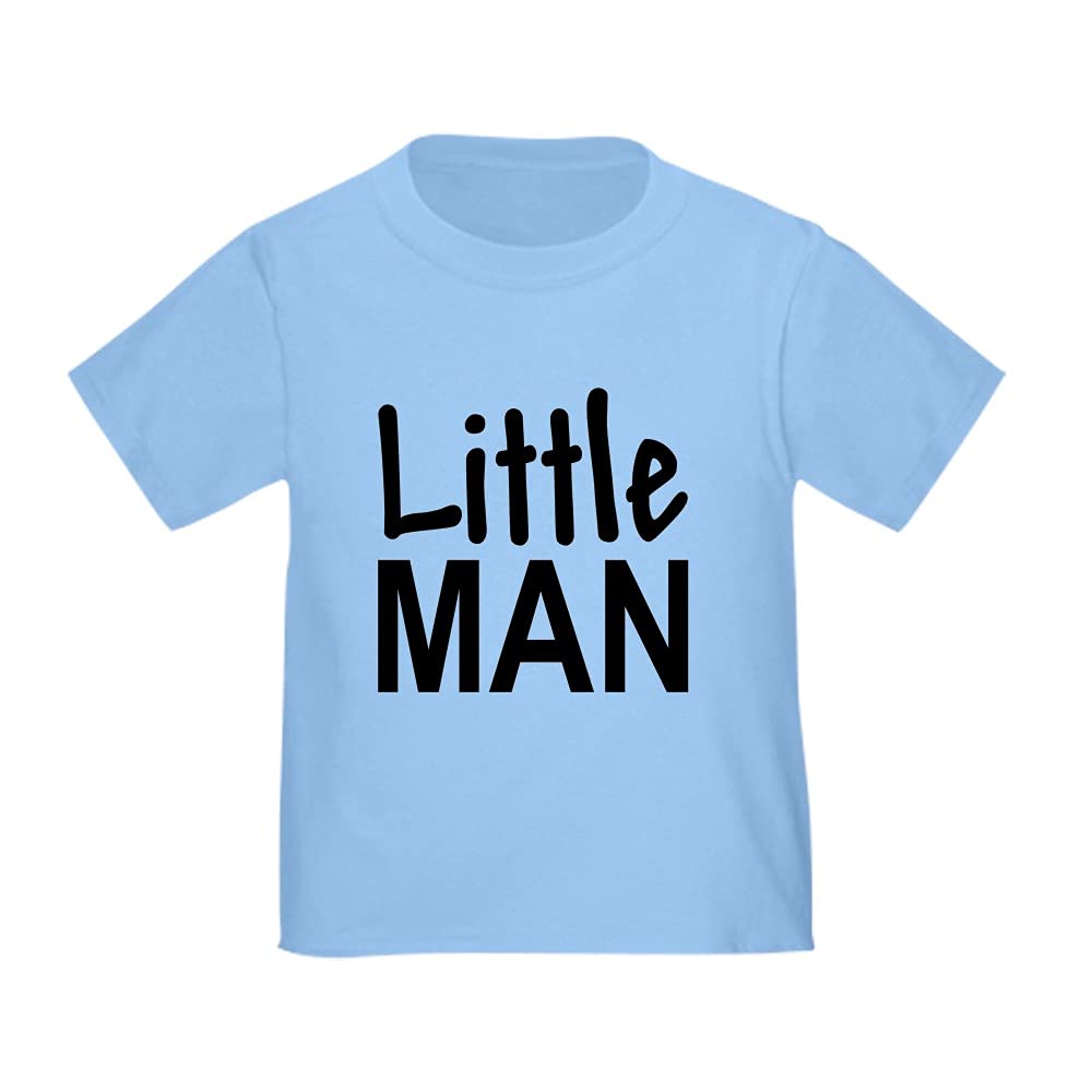 Little Man Toddler T-Shirt - Cute & Comfortable Boys Tee for Everyday Play & Outings | CafePress