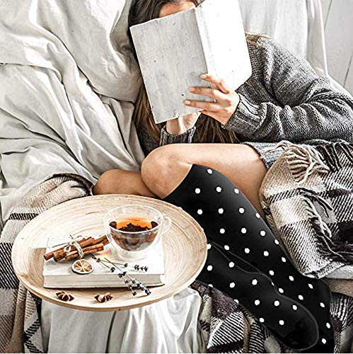 Best Compression Socks for Women & Men - Improve Blood Circulation & Reduce Swelling - Ideal for Running, Nursing, Travel & Long Flights - Perfect Athletic Support Socks for Workouts & Daily Wear