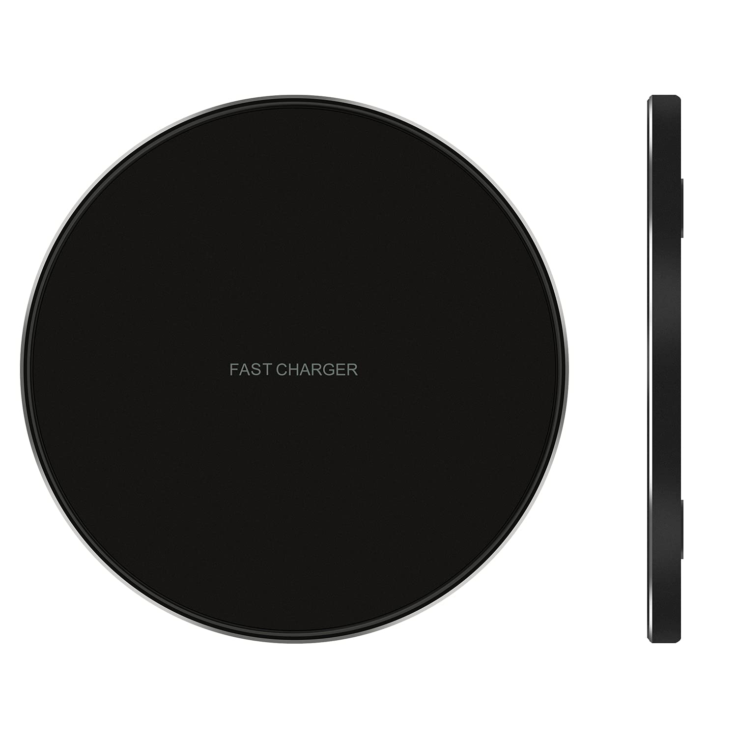 Ulefone UF005 Qi-Certified 15W Max Fast Wireless Charging Pad - Compatible with Power Armor 14/14 Pro/13, 18/T, 19/T & iPhone/Samsung/Galaxy - Perfect for Home, Office & Travel Use