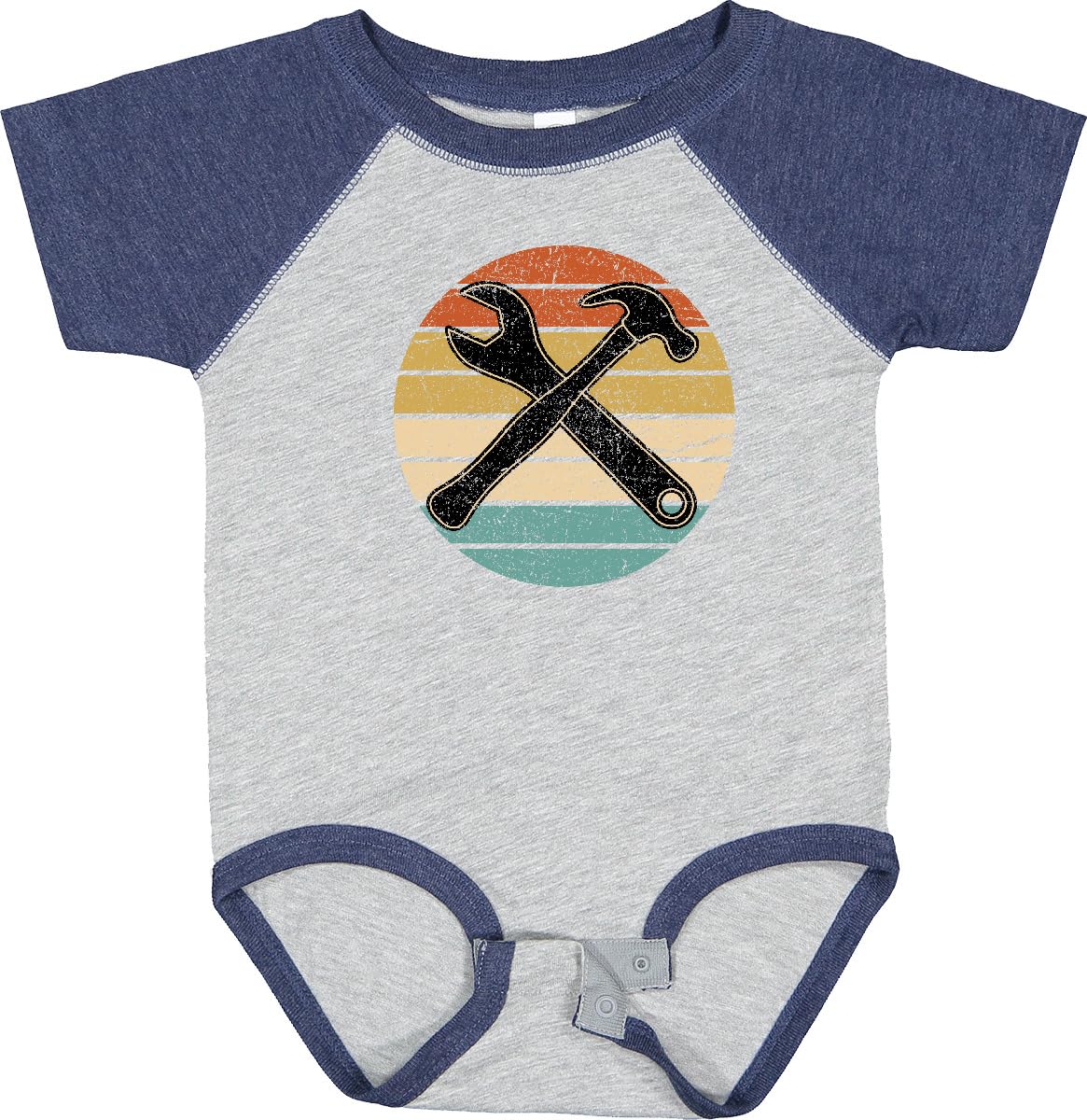 Inktastic Mechanic Tool Set - Handyman Baby Bodysuit | Funny Mechanic-Themed Onesie for Babies & Toddlers | Perfect for DIY Dads, Car Enthusiasts & Tool-Loving Families